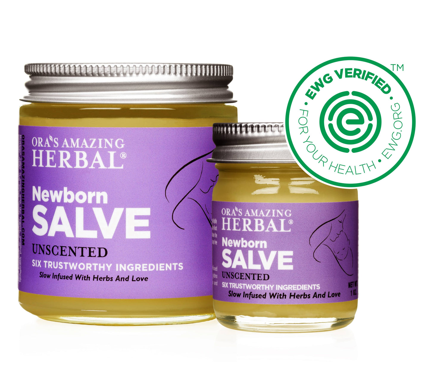 Newborn Salve, Coconut Free Salve