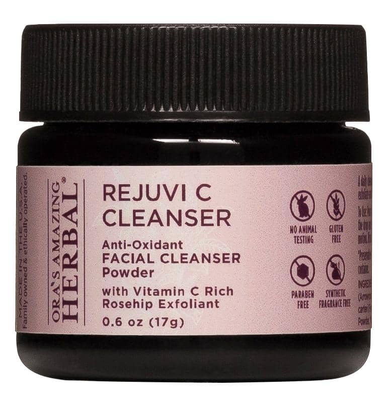 Rejuvi C Cleanser, Facial Cleansing Powder