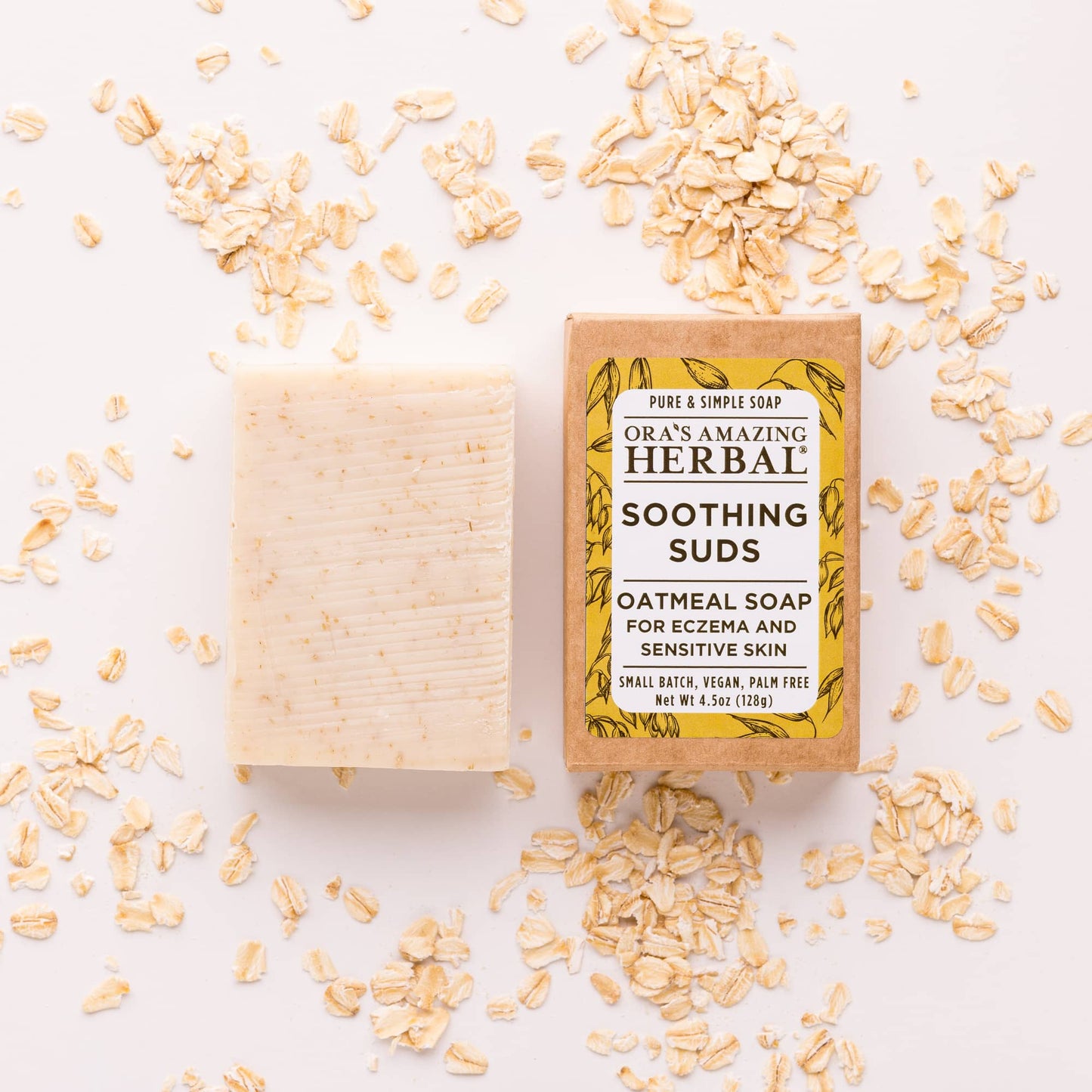 Soothing Suds Oatmeal Soap for Eczema & Sensitive Skin