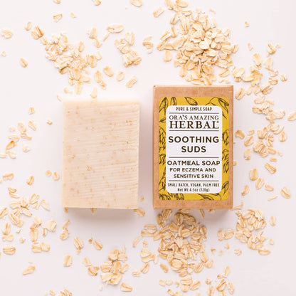 Soothing Suds Oatmeal Soap for Eczema & Sensitive Skin