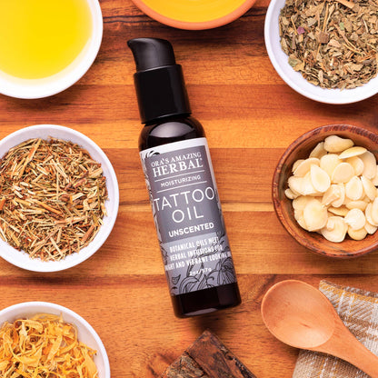 Tattoo Oil, Natural Tattoo Aftercare