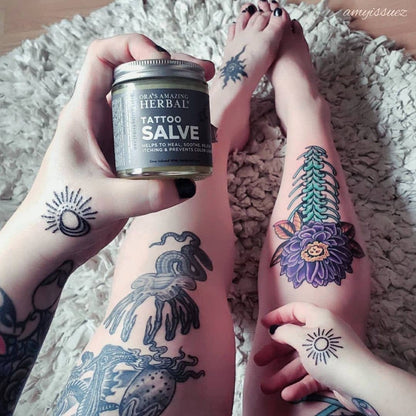 Tattoo Salve, Natural Tattoo Aftercare