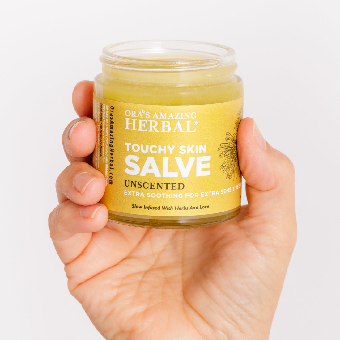 Touchy Skin Salve, Sensitive Skin & Eczema Salve