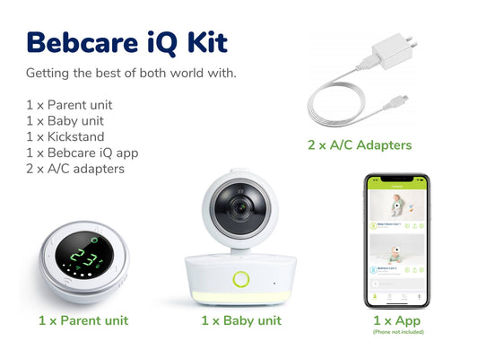 Ultra-Low Emission iQ WiFi HD Hybrid Baby Monitor