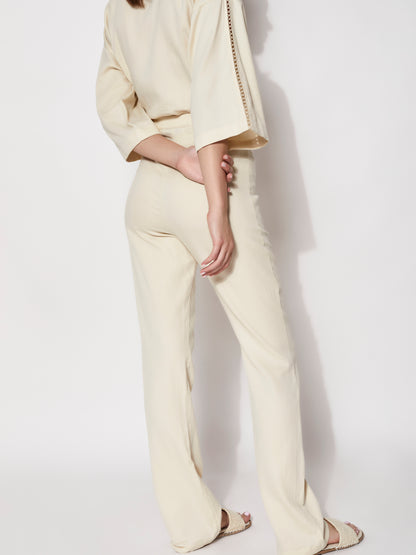 Sustainable Organic Aria Natural Lounge Pants